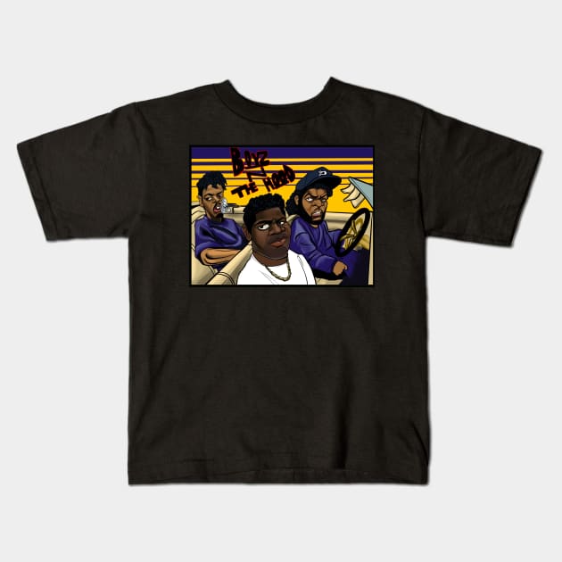 BoyzNdaHOOOD Kids T-Shirt by YAAPB
